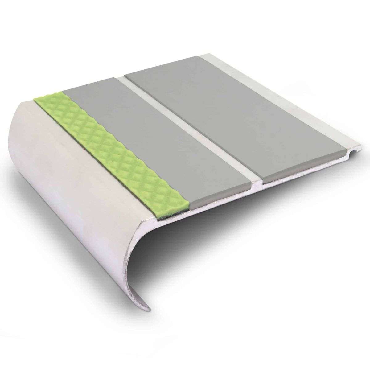 AHD13 91 x 35mm Non Slip Stair Nosing Dolphin Grey