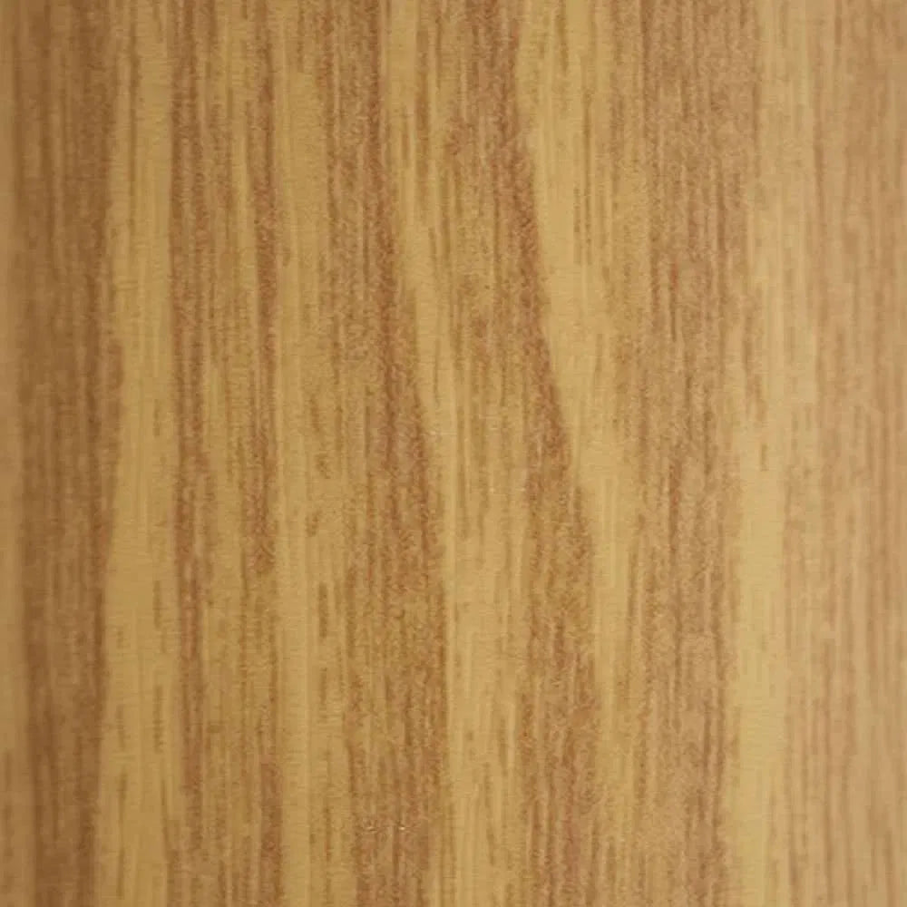 A08 35mm Aluminium Wood Effect Flat Self Adhesive Door Threshold Strip Amber Oak