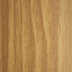 A08 35mm Aluminium Wood Effect Flat Self Adhesive Door Threshold Strip Amber Oak