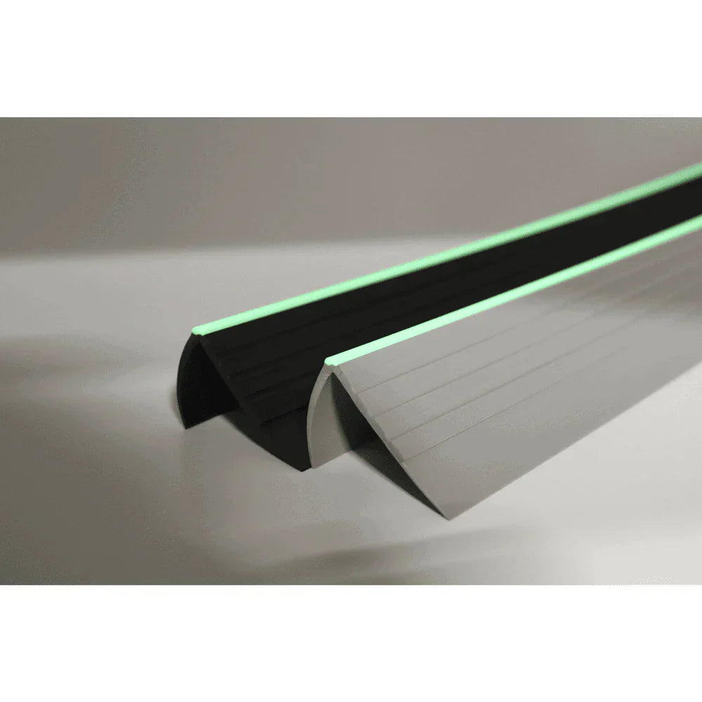 Flexible Luminescent Non-Slip PVC Stair Nosing 730-RDFL ( 1200mm x 40mm x 40mm )