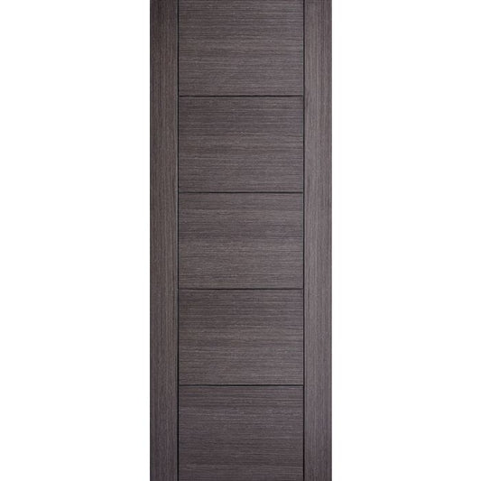 Vancouver Solid Core Internal Fire Door - Prefinished - 1981 x 838mm Ash Grey ASHVANFC33