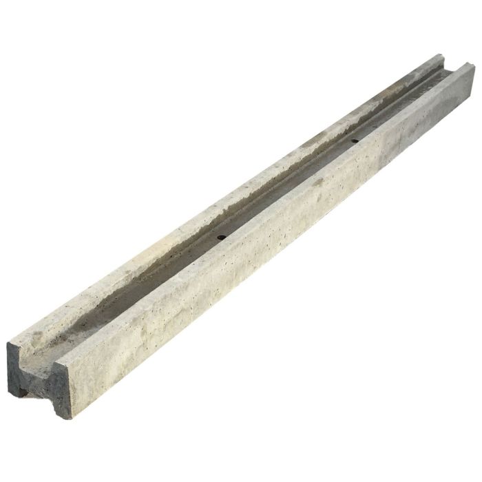 F P McCann Fenn-Lite Concrete Slotted Intermediate Fence Post 2440mm (8')