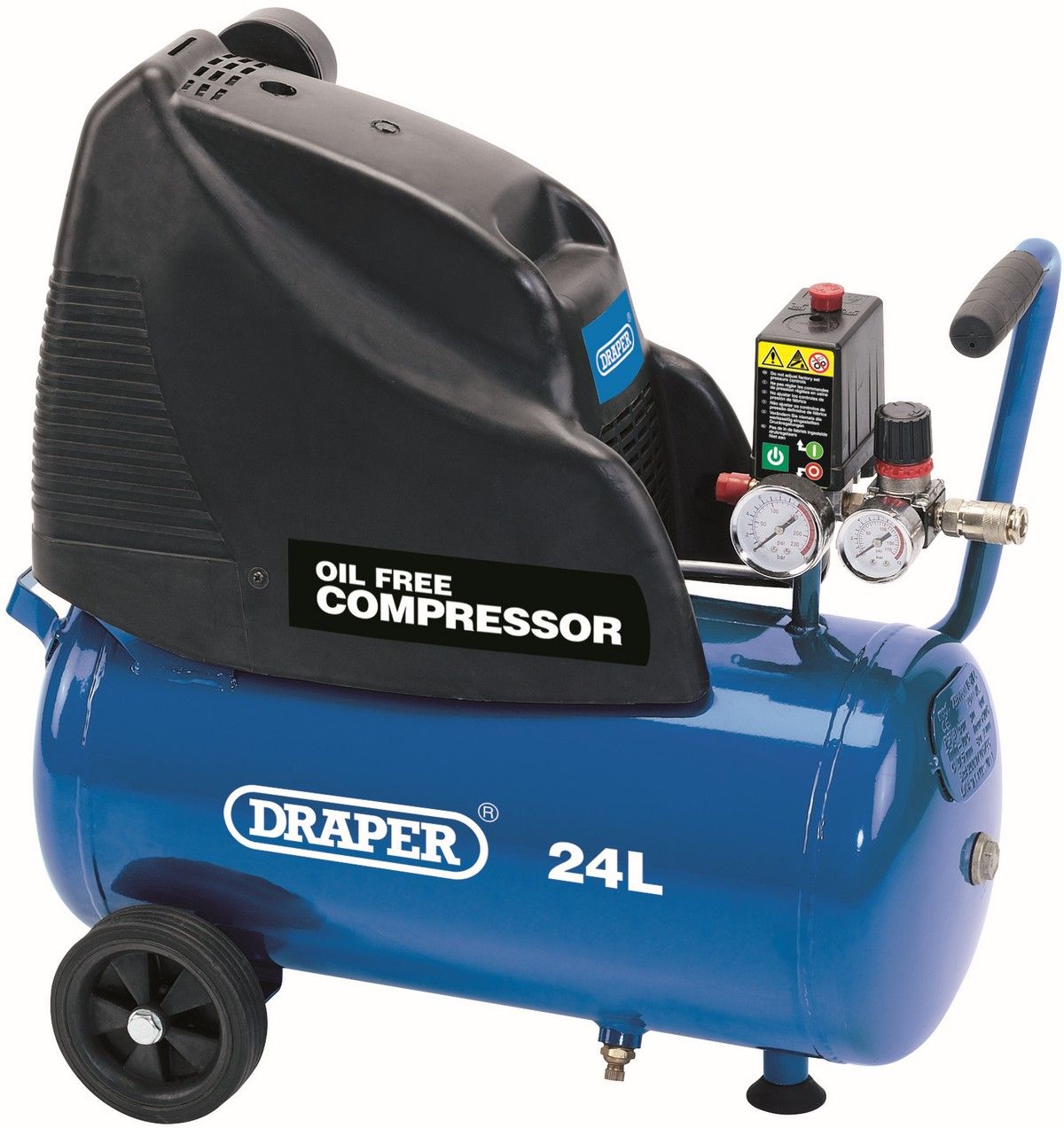 Draper Oil Free Compressor 24ltr