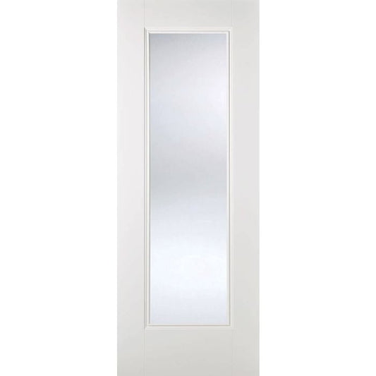 LPD Eindhoven 1L Glazed Internal Door 1981 x 838mm White Primed Plus