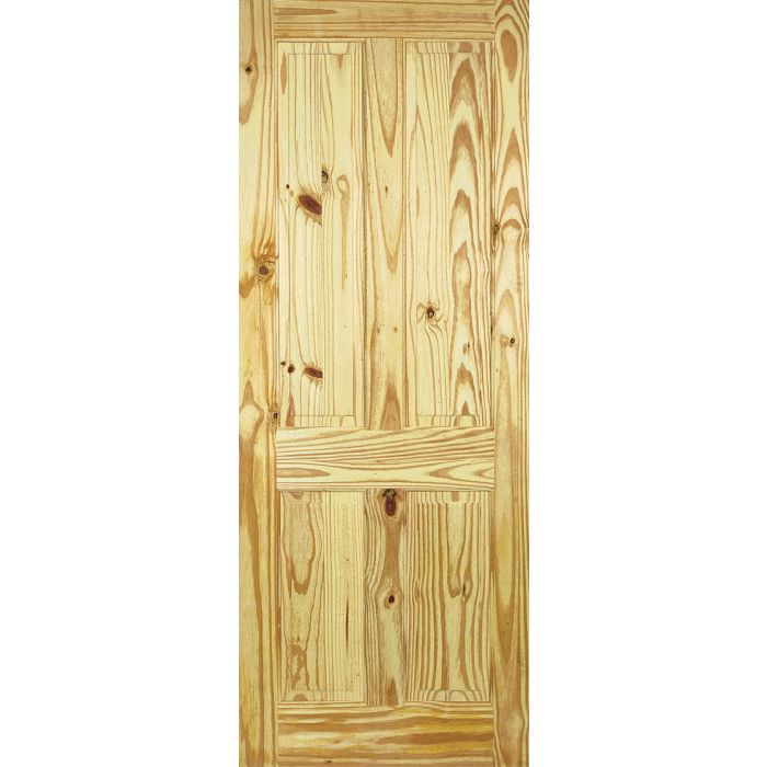 LPD Knotty Pine 4P Internal Door 1981 x 610mm Unfinished