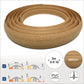 40mm PVC Flex Line Flooring Transition Strip – Flexible Threshold Profile
