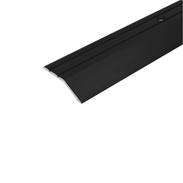 A11 40mm Anodised Aluminium Door Threshold Ramp Profile Black