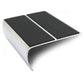 NSL29 Aluminium Anti-Slip Stair Nosing 87x40mm – Heavy-Duty Edge Trim with PVC Insert Black