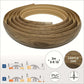 40mm PVC Flex Line Flooring Transition Strip – Flexible Threshold Profile