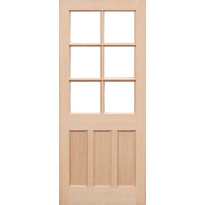 LPD KXT 6L Unglazed External Door 1981 x 762mm Unfinished Hemlock