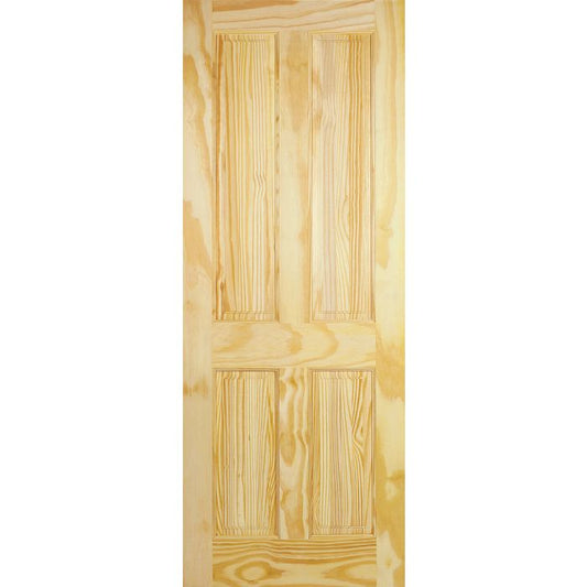 LPD 4P Internal Door 1981 x 838mm Unfinished Pine