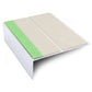 ASL09 85x30mm Aluminium Non Slip Stair Nosing Edge Trim With Pvc Insert Canvas