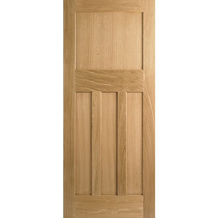 LPD DX30 Solid Core Internal Door - Unfinished Oak - 1981 x 711mm PPDX28OAK