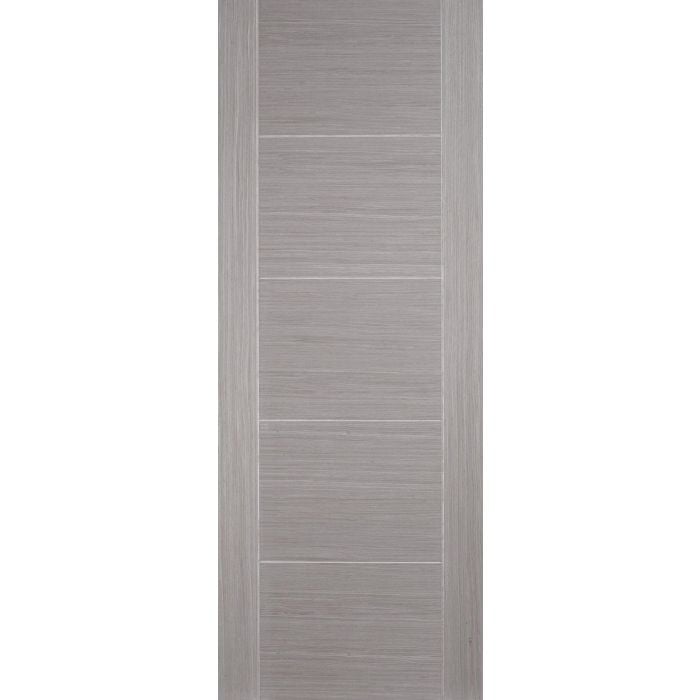 Vancouver Solid Core Internal Fire Door - Prefinished - 2040 x 726mm Light Grey LGRVANFC726