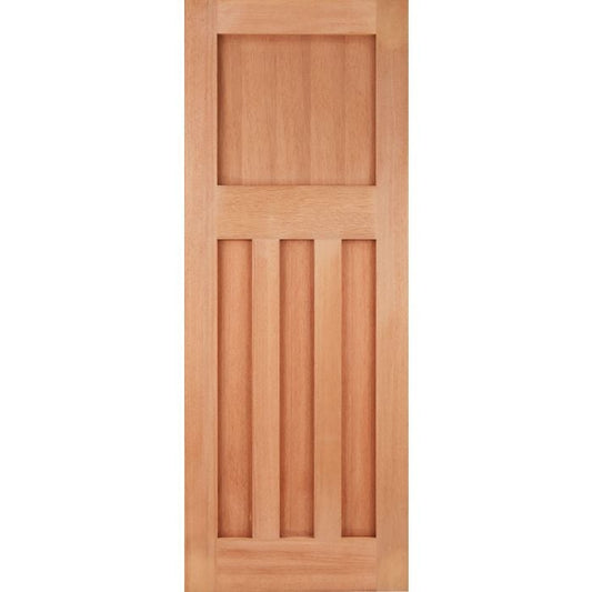 LPD DX30 4P M&T External Door - Unfinished Hardwood - 2134 x 915mm