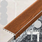 45x22mm Wood Effect PVC Stair Nosing – UPVC Edge Trim for Safe Step Protection Walnut 9E 2.0m
