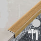 45x22mm Wood Effect PVC Stair Nosing – UPVC Edge Trim for Safe Step Protection Oak 2E 2.0m