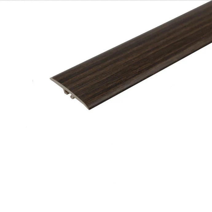 D-P0100 36mm PVC Wood-Effect Flat Door Threshold Strip Venge 0P 1.0m