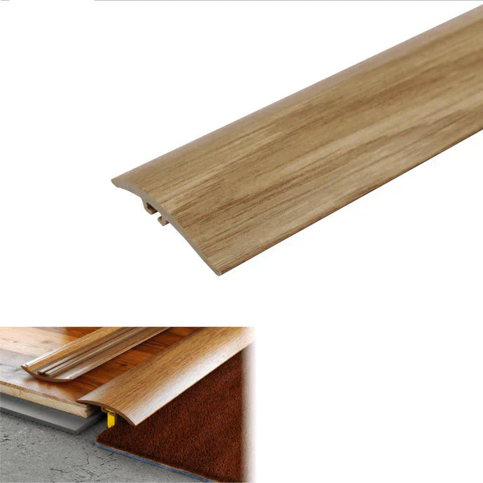 42mm PVC Wood-Effect Door Threshold Strip – D-P0200 Ook 3E