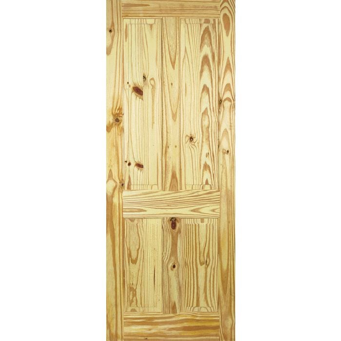 LPD Knotty Pine 4P Internal Door 1981 x 686mm Unfinished