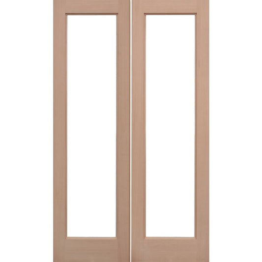 LPD Pattern 20 1L Unglazed External Door Pairs 1981 x 1168mm Unfinished Hemlock
