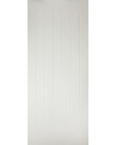 LPD Mexicano External Door 1981 x 838mm Pre-Finished White GRP