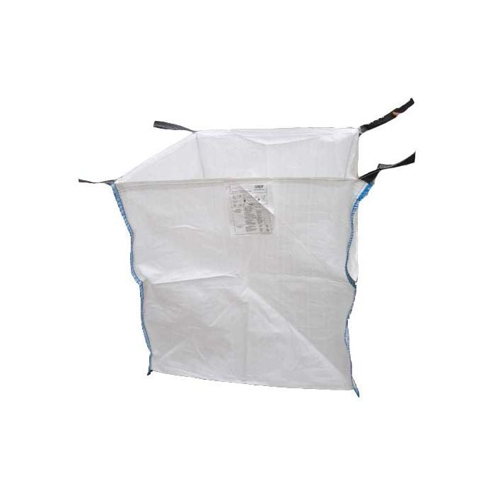 Four Loop Plain Waste Bulk Bag - White