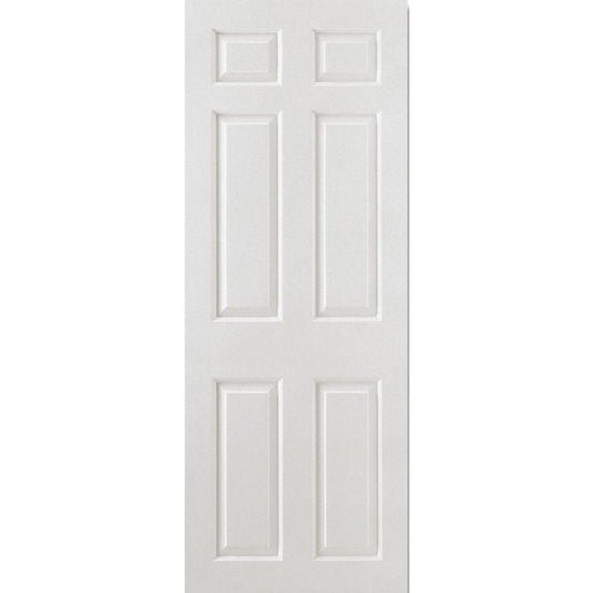 LPD Smooth 6P Square Top Internal Door 1981 x 686mm Primed White Composite