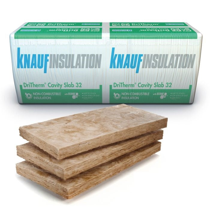 Knauf Insulation Dritherm Cavity Slab 32 (Ultimate) 150 x 455 x 1200mm (2.18m2) Pack of 4