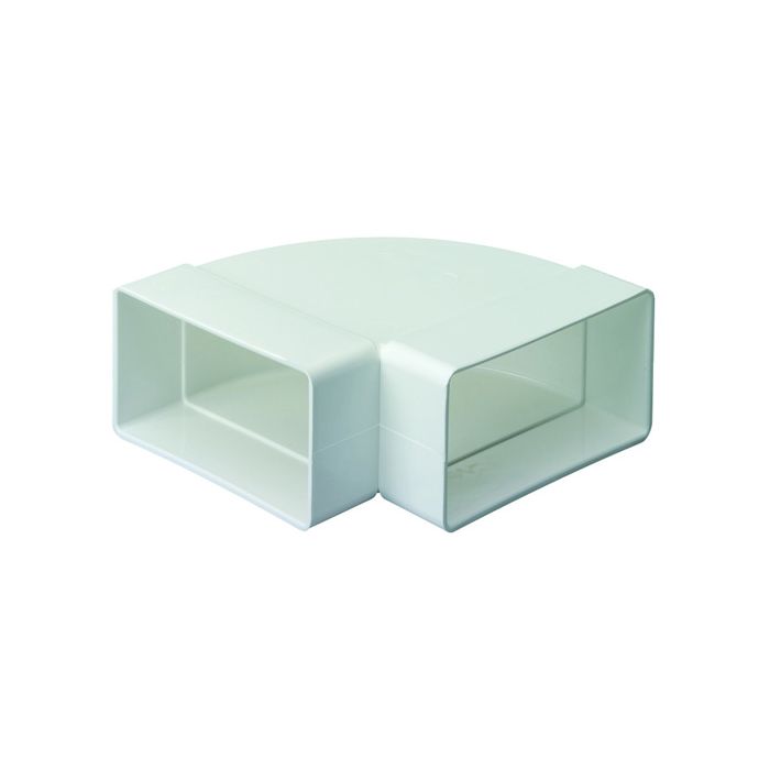 Domus 90° Rectangular Bend - Horizontal