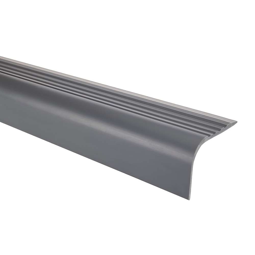 Non-Slip Flexible Stair Nosing 52x40mm 730-RGPT Dark Grey