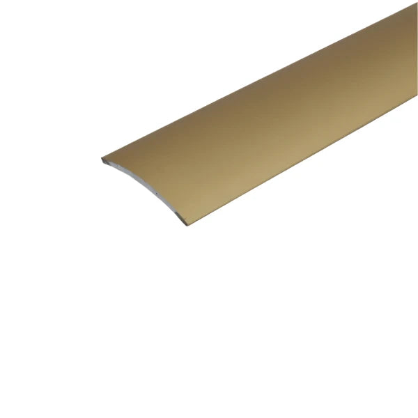 A13 40mm Anodised Aluminium Self Adhesive Door Threshold Strip Gold