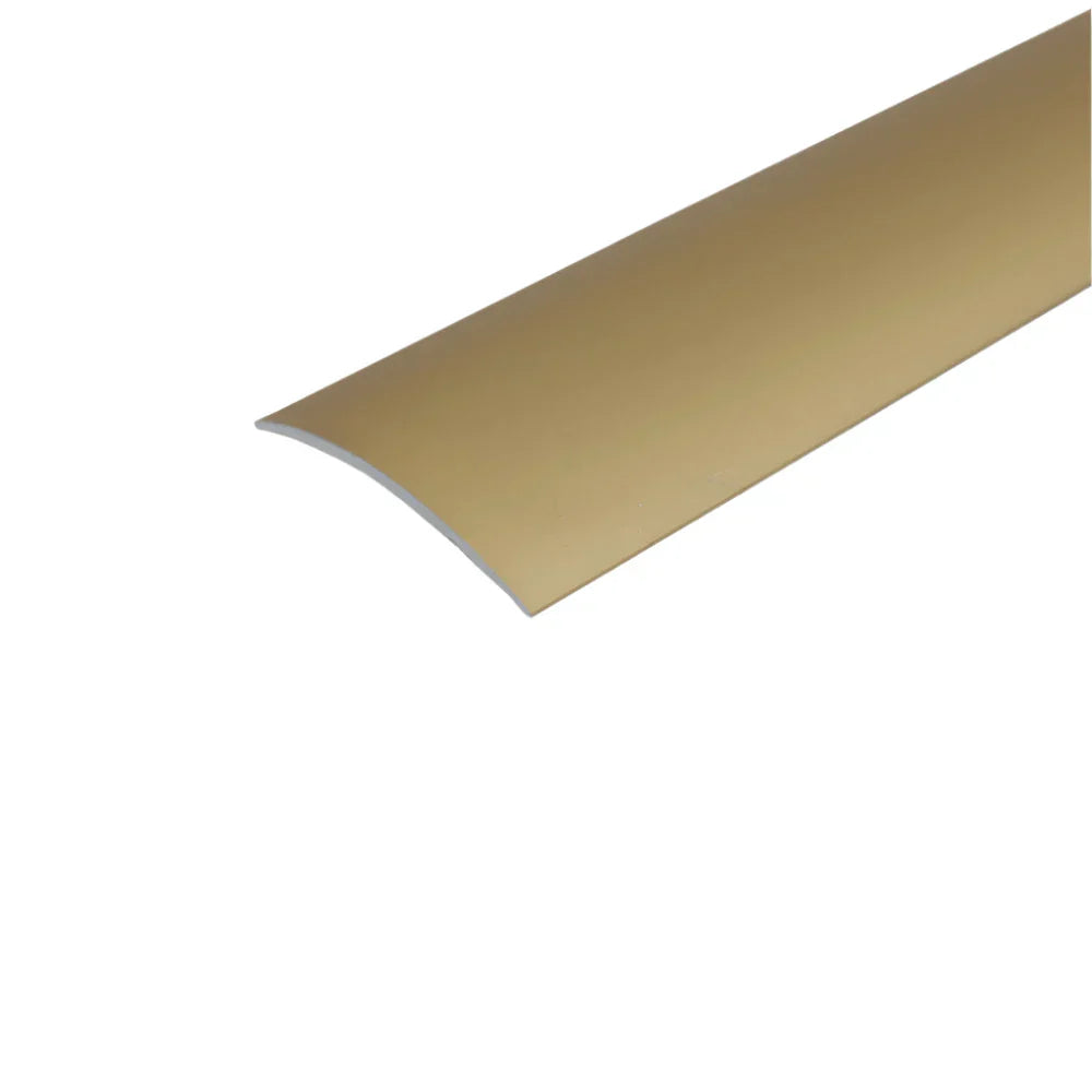 A04 49mm Aluminium Door Threshold Strip – Anodised Finish Gold