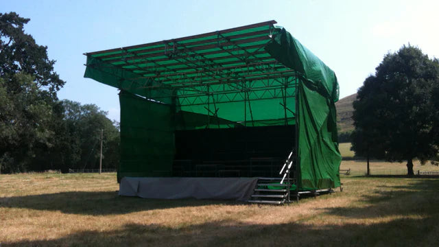 170gsm Mono Cover Green Tarpaulin – Heavy-Duty Waterproof Sheet