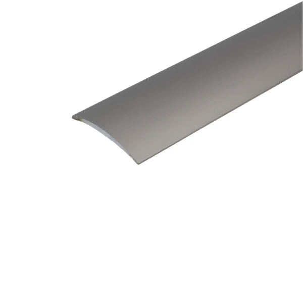 A13 40mm Anodised Aluminium Self Adhesive Door Threshold Strip Inox