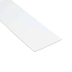 ASB 65x36mm Aluminator® Slimline PVC Stair Nosing – Non-Slip Aluminium Edge White Genesis