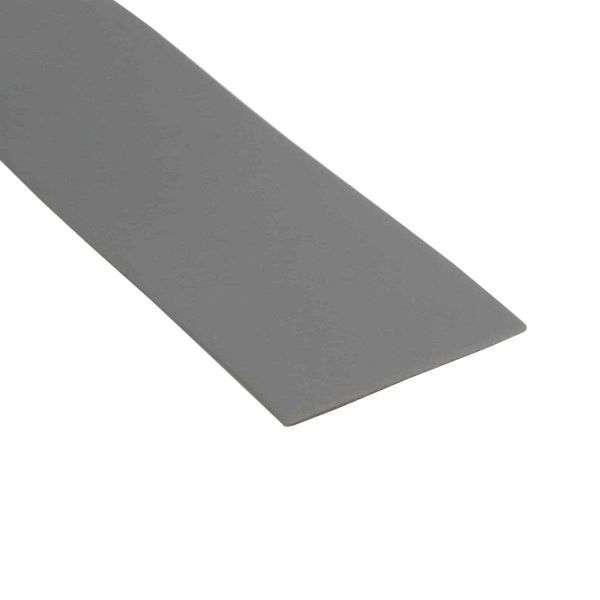 ASB 65x36mm Aluminator® Slimline PVC Stair Nosing – Non-Slip Aluminium Edge Midnight Grey Genesis