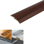 D-P0300 PVC 30mm Wood-Style Door Transition Strip Mahogany 7e 1.0m
