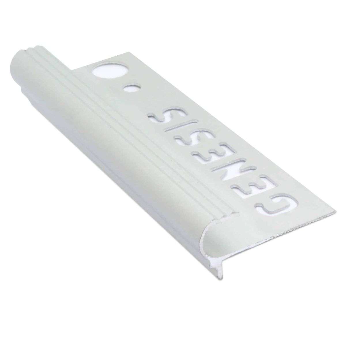 NAT – Tile-In Bullnose 10 and 12mm Matt Silver