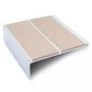 NHD11 91 x 32mm Aluminium Non-Slip Stair Nosing – Wide Safety Edge Beige