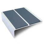 NHD11 91 x 32mm Aluminium Non-Slip Stair Nosing – Wide Safety Edge Cobalt Blue