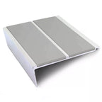 NHD12 93 x 32mm Aluminium Non-Slip Stair Nosing – Wide Edge Protection Dolphin Grey Genesis