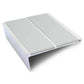 NHD11 91 x 32mm Aluminium Non-Slip Stair Nosing – Wide Safety Edge Ice Grey