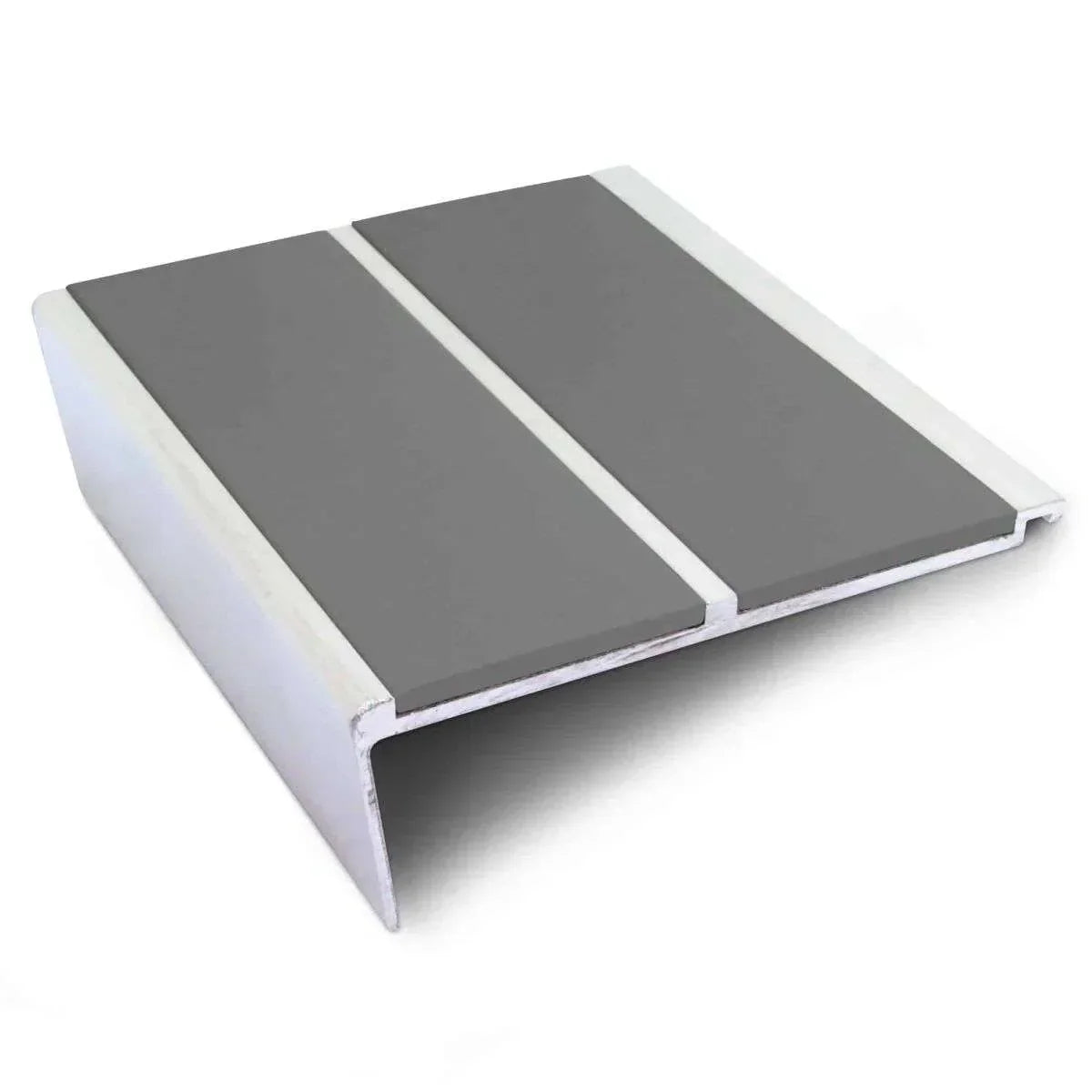 NHD12 93 x 32mm Aluminium Non-Slip Stair Nosing – Wide Edge Protection Midnight Grey Genesis