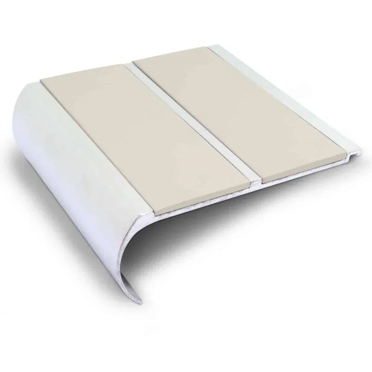 NHD13 91 x 35mm Aluminium Non-Slip Stair Nosing – Wide Step Edge Protection Canvas