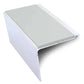 NHD24 60 x 55mm Aluminium Non-Slip Stair Edge Protector Ice Grey
