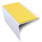 NHD24 60 x 55mm Aluminium Non-Slip Stair Edge Protector Yellow