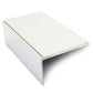 NSL01 56x32mm Aluminium Stair Nosing with Anti-Slip PVC Insert White Tredsafe