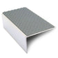 NSL01 56x32mm Aluminium Stair Nosing with Anti-Slip PVC Insert Dolphin Grey Tredsafe