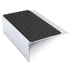 NSL15 66x32mm Tredsafe Aluminium Stair Edge with Anti-Slip PVC Insert Black Tredsafe